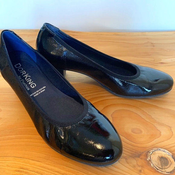 Dorking Shoes - Dorking Patent Leather Pumps